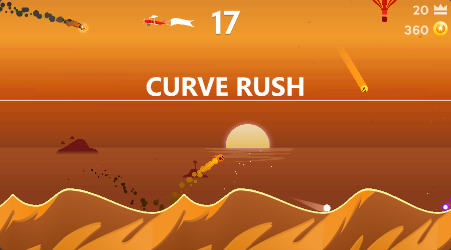 Curve Rush Game Cover