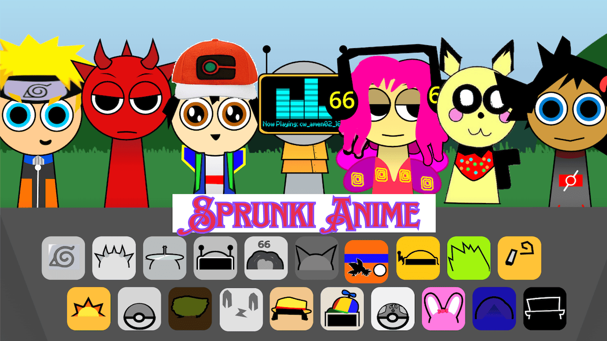 Sprunki Anime Screenshot