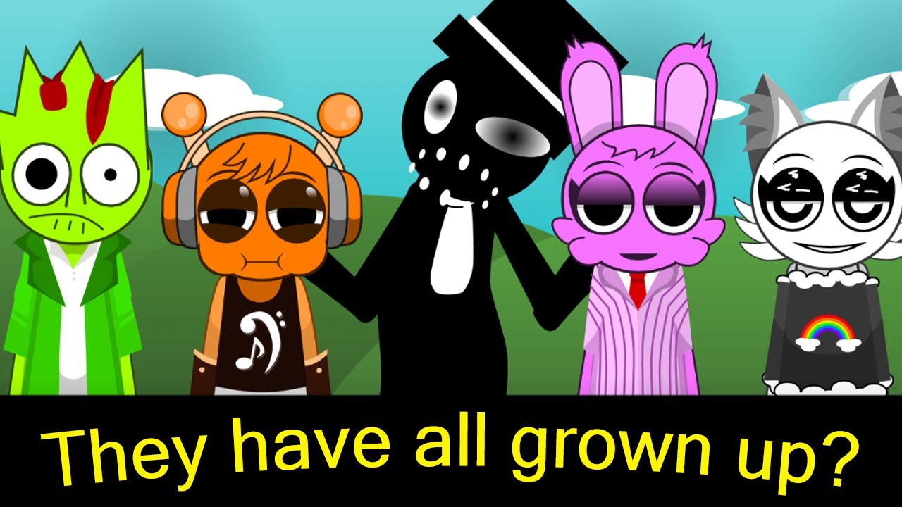 Sprunki Grown Up Screenshot