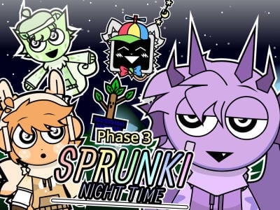 Sprunki Night Time Phase 3 Screenshot