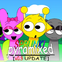 Sprunki Pyramixed 0.9 Screenshot