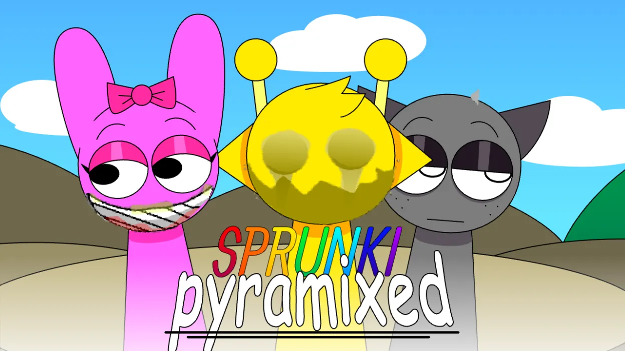 Sprunki Pyramixed Phase 3 Screenshot